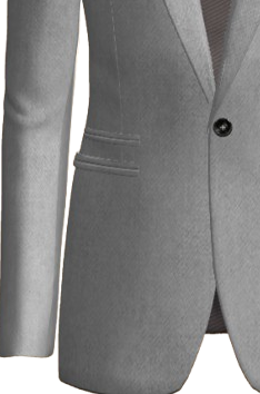 Straight with Ticket Pocket (No Flap)